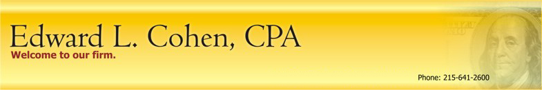 Edward L. Cohen, CPA Header